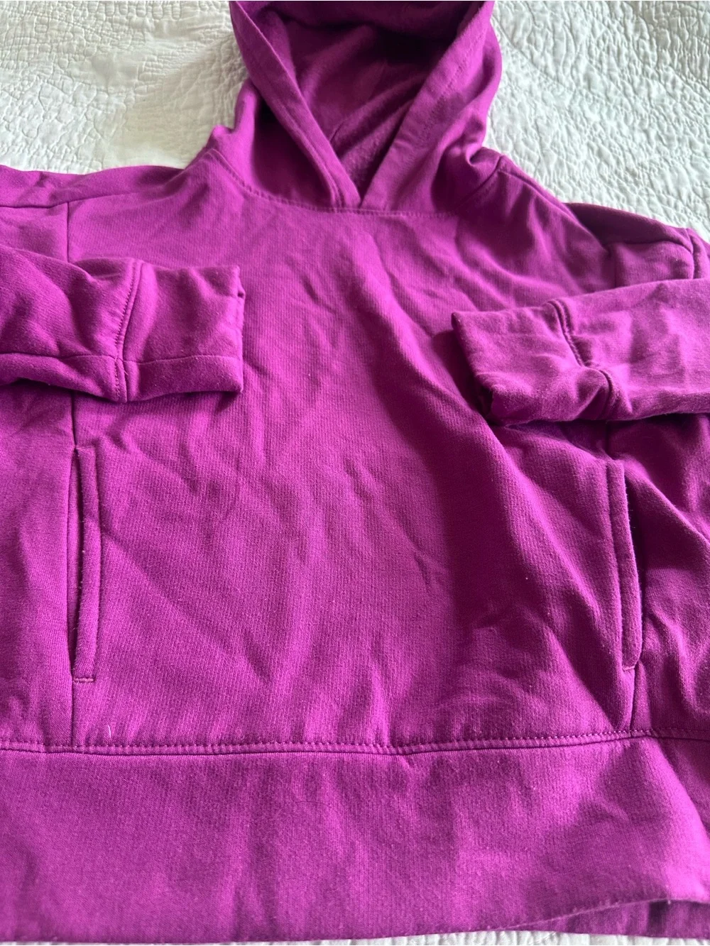 Yogalicious Fuchsia Hooded Sweatshirt & Jogger Set